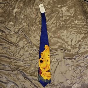 Winnie The Pooh Mens Tie 100% Silk